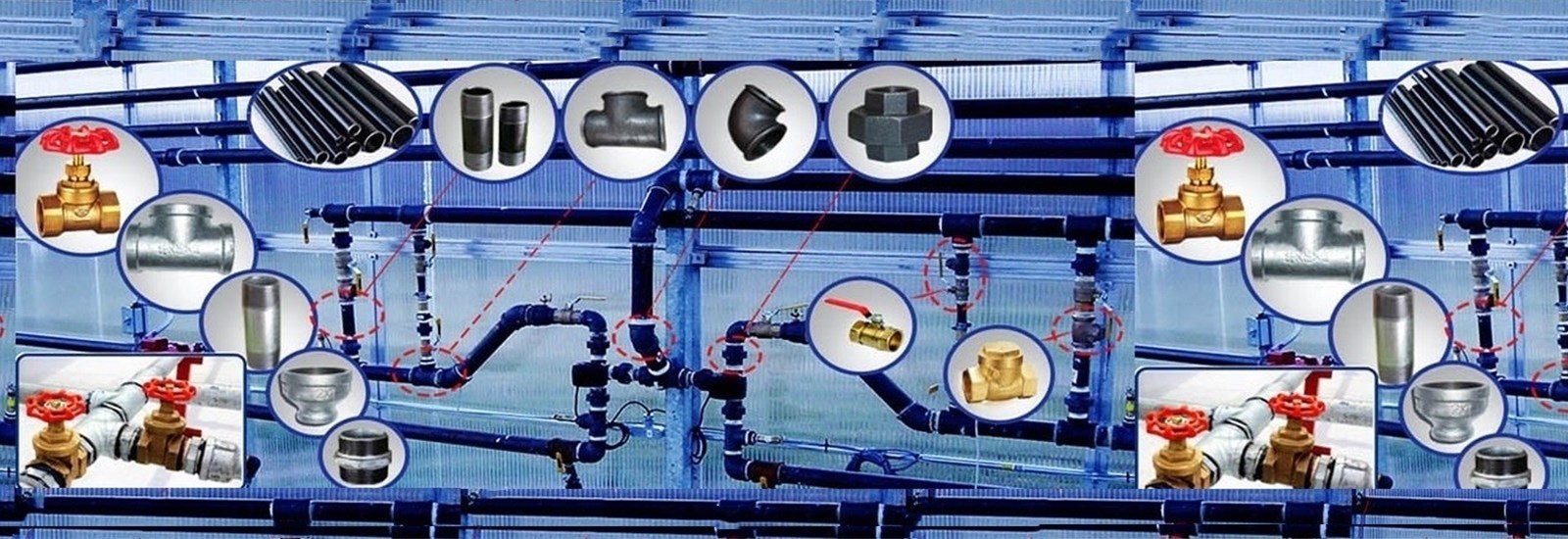 Instalaciones de tuberías de la soldadura a tope