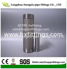 China Granallado ASTM ANSI B1.20.1, niples de tubería de acero al carbono, niples de barril, SCH40, SCH80 proveedor