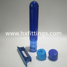 China Buen precio 700 gramos 750 G 55 mm Cuello de botella azul Plástico PET Preforma de bidón de 5 galones / Botella PET de 19 litros 20 litros 5 galones proveedor