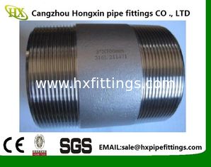 China Conector de conexión de tuberías de acero al carbono Tubo de conexión de tuberías manguera pezones pezones de tuberías de acero proveedor