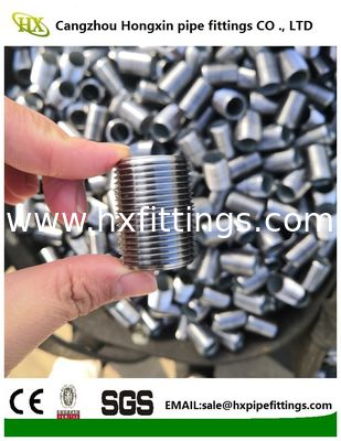 ASTM A53 Tubo de acero NPT de hilo de acero con pezón galvanizado en caliente proveedor