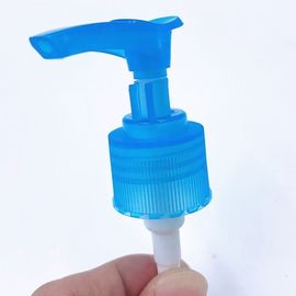 Todo azul hermoso dispensador bomba de loción con clip proveedor