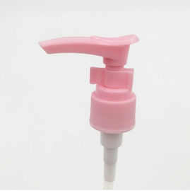 Bomba de loción con clip de plástico rosa 20/410 proveedor