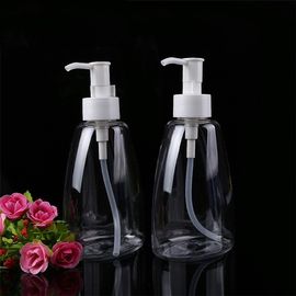 botella de PET transparente de plástico serigrafiado de 300 ml con bomba proveedor
