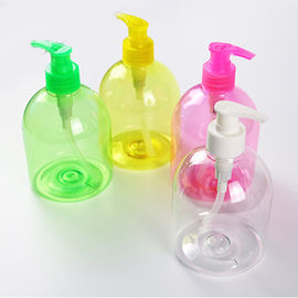 Botella PET de 500 ml con bomba, color personalizado proveedor