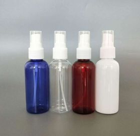Botella de PET transparente de plástico de 50 ml con tapón pulverizador de niebla proveedor