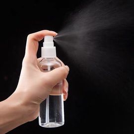 Botellas de spray de alcohol vacías de PET de 30 ml, 50 ml, 60 ml y 100 ml, botellas de plástico PET de fábrica proveedor