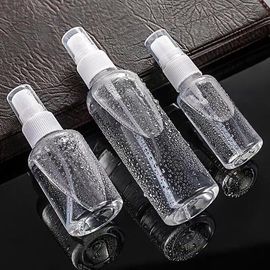 Botellas de spray de alcohol vacías de PET de 30 ml, 50 ml, 60 ml y 100 ml, botellas de plástico PET de fábrica proveedor