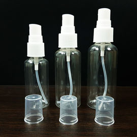 Botella de pulverización 50ml 60ml 100ml Desinfectante para manos plástico Botella de pulverización PET de plástico vacío proveedor