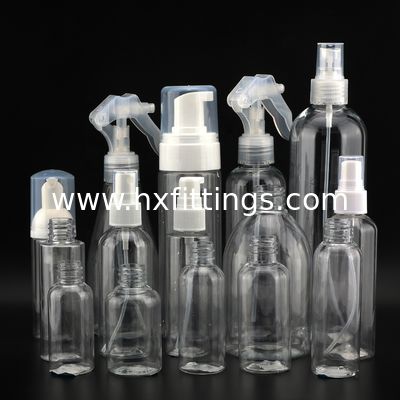 Wholesale 40ml 50ml 60ml 70ml 100ml 200ml 250ml 300ml 400ml 500ml alcohol pet bottle sanitizer gel plastic spray bottle
